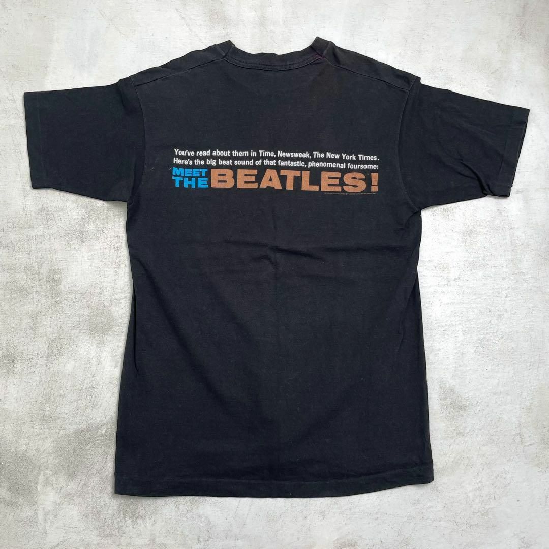 【90s】THE BEATLES ビートルズ 両面 プリント 半袖 Tシャツ M メンズのトップス(Tシャツ/カットソー(半袖/袖なし))の商品写真