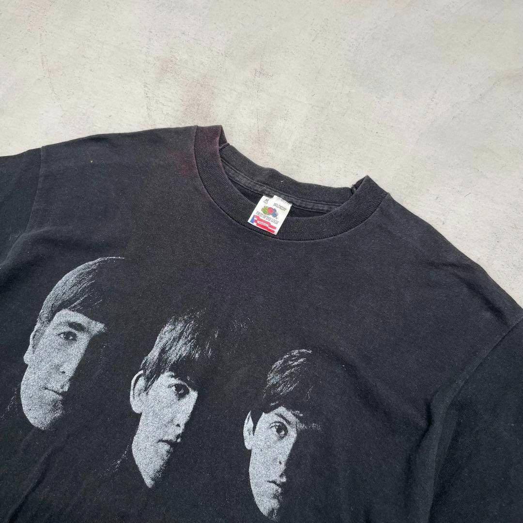 【90s】THE BEATLES ビートルズ 両面 プリント 半袖 Tシャツ M メンズのトップス(Tシャツ/カットソー(半袖/袖なし))の商品写真