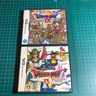 ニンテンドーDS(ニンテンドーDS)のドラゴンクエスト4と9のセット(携帯用ゲームソフト)