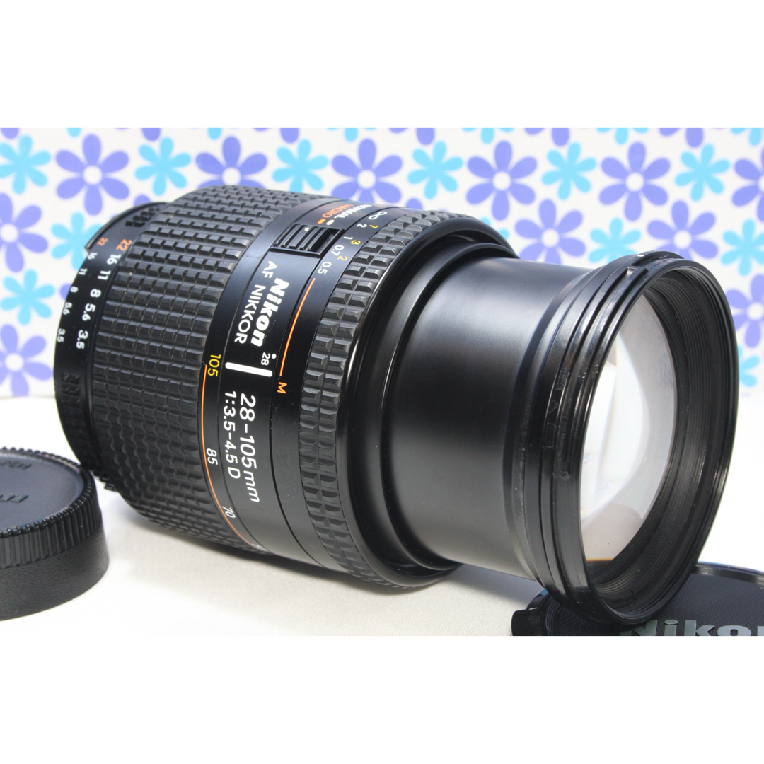 Nikon(ニコン)の極美品★Nikon AF 28-105mm★人気の望遠レンズ★コンパクト★ スマホ/家電/カメラのカメラ(レンズ(ズーム))の商品写真