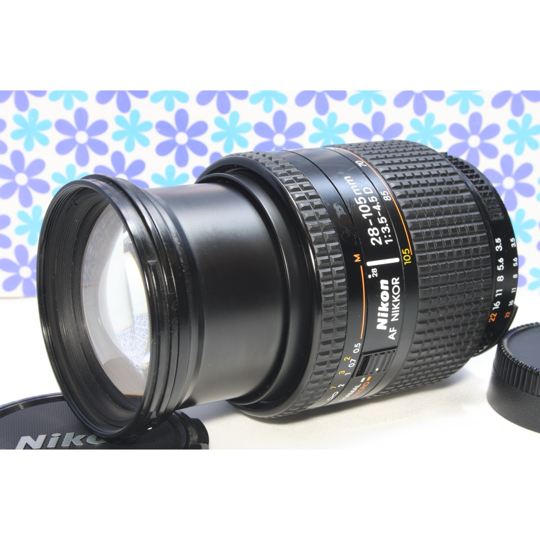 Nikon(ニコン)の極美品★Nikon AF 28-105mm★人気の望遠レンズ★コンパクト★ スマホ/家電/カメラのカメラ(レンズ(ズーム))の商品写真