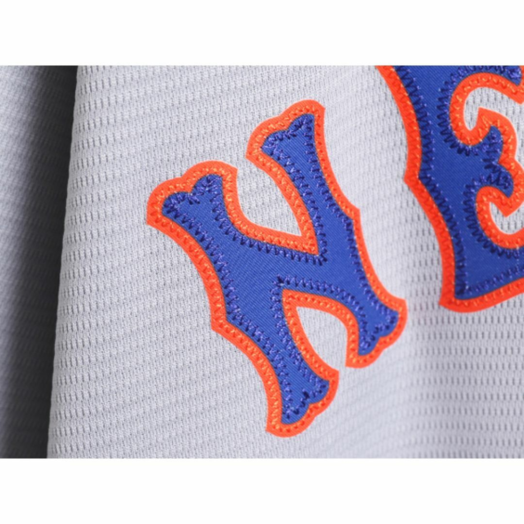 NIKE(ナイキ)のMLB オフィシャル ナイキ メッツ ベースボール シャツ メンズ XL NIKE ユニフォーム ゲームシャツ メジャーリーグ 半袖シャツ 大きいサイズ スポーツ/アウトドアの野球(ウェア)の商品写真