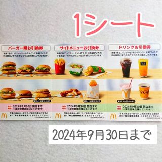 【1セット】マクドナルド 株主優待