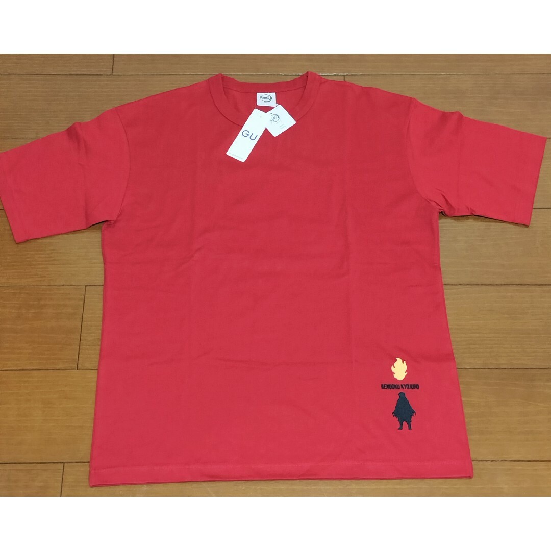 GU(ジーユー)のGU煉獄杏寿郎ビッグT5分袖Lサイズ メンズのトップス(Tシャツ/カットソー(半袖/袖なし))の商品写真