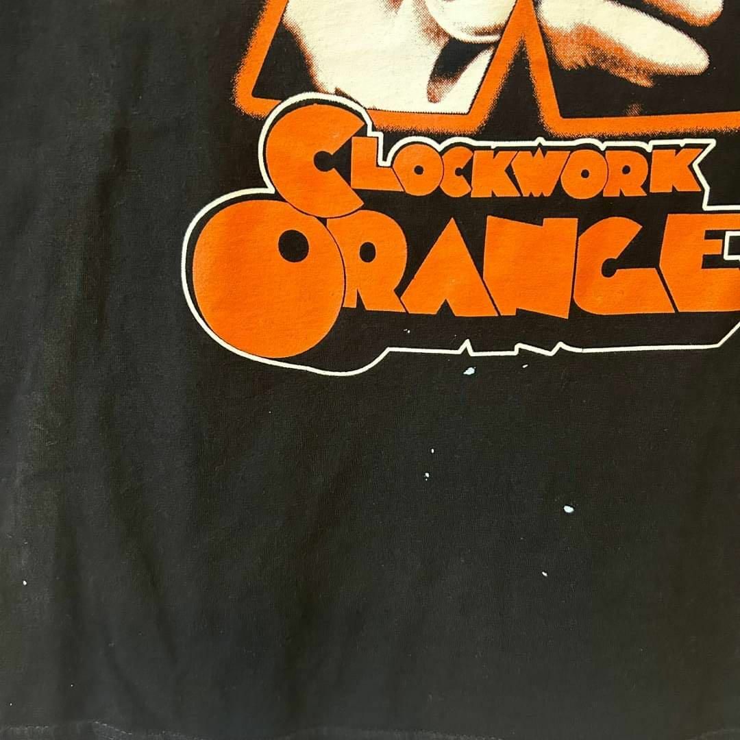 時計仕掛けのオレンジ　映画　メンズ　Tシャツ　L C2X メンズのトップス(Tシャツ/カットソー(半袖/袖なし))の商品写真