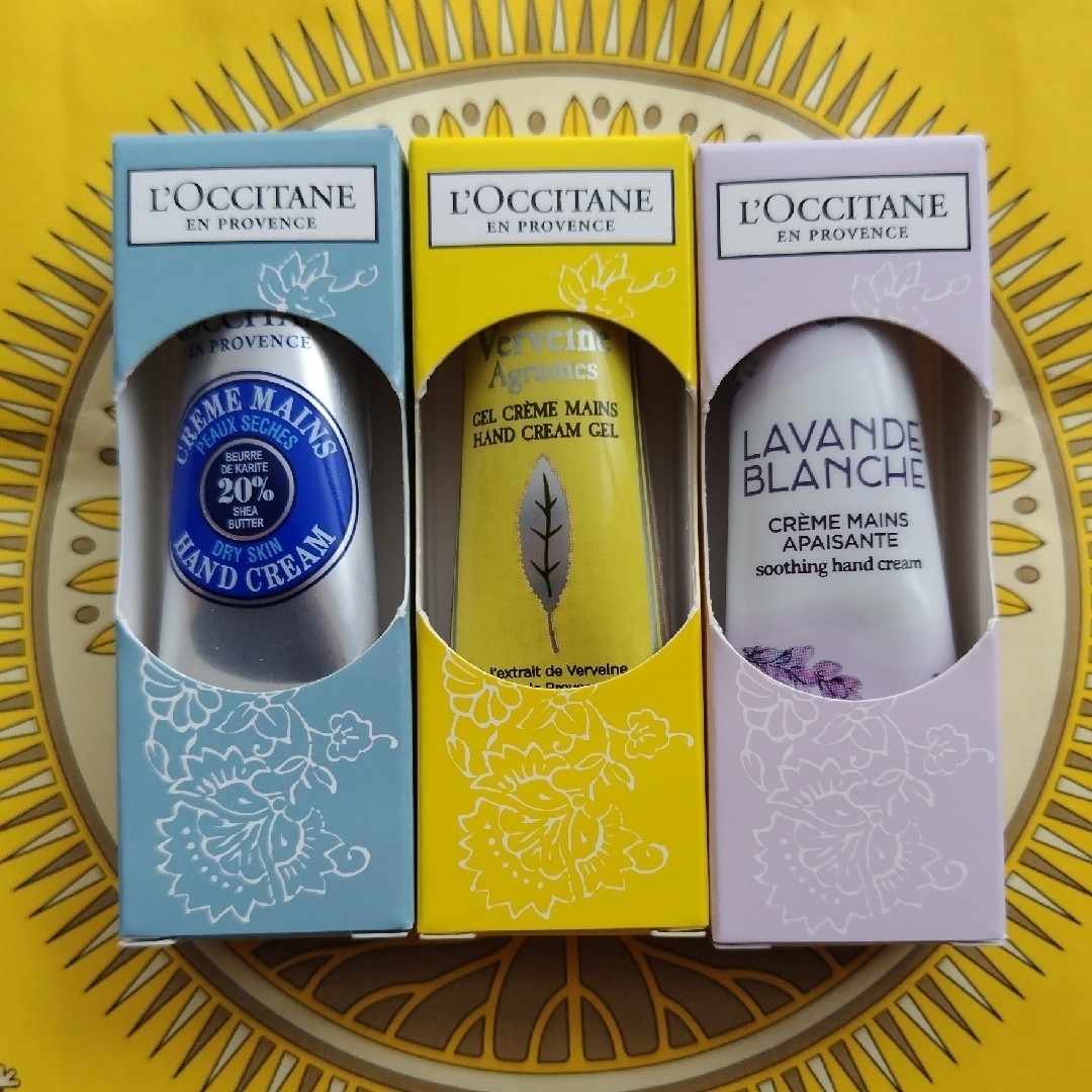 L'OCCITANE(ロクシタン)のロクシタンハンドクリーム4本セット コスメ/美容のボディケア(ハンドクリーム)の商品写真