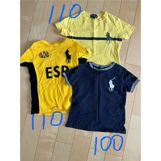 ポロラルフローレン(POLO RALPH LAUREN)のPolo Ralph Lauren 100-110 Tシャツ3点(Tシャツ/カットソー)