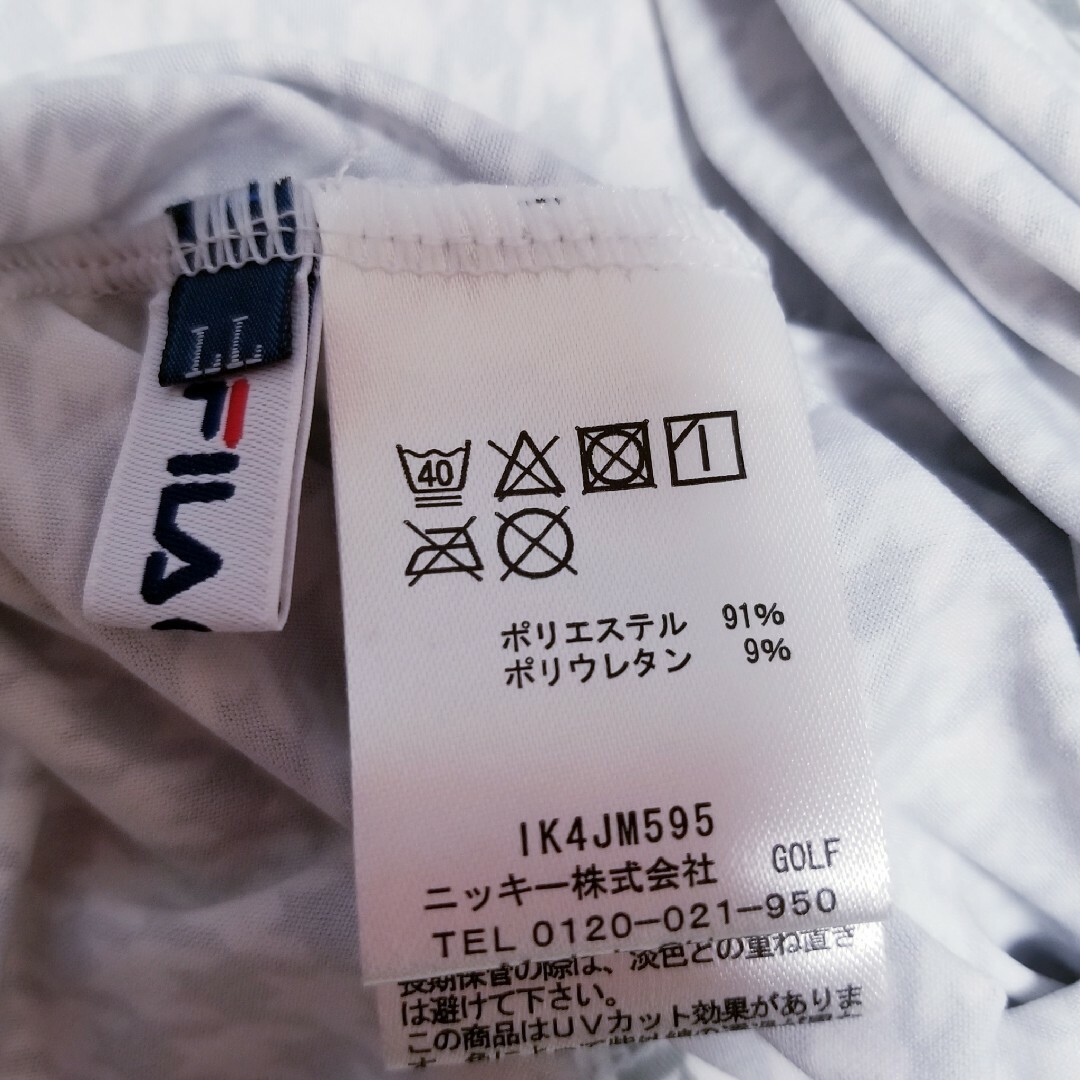 FILA(フィラ)のフィラゴルフメンズモックネックシャツLL スポーツ/アウトドアのゴルフ(ウエア)の商品写真