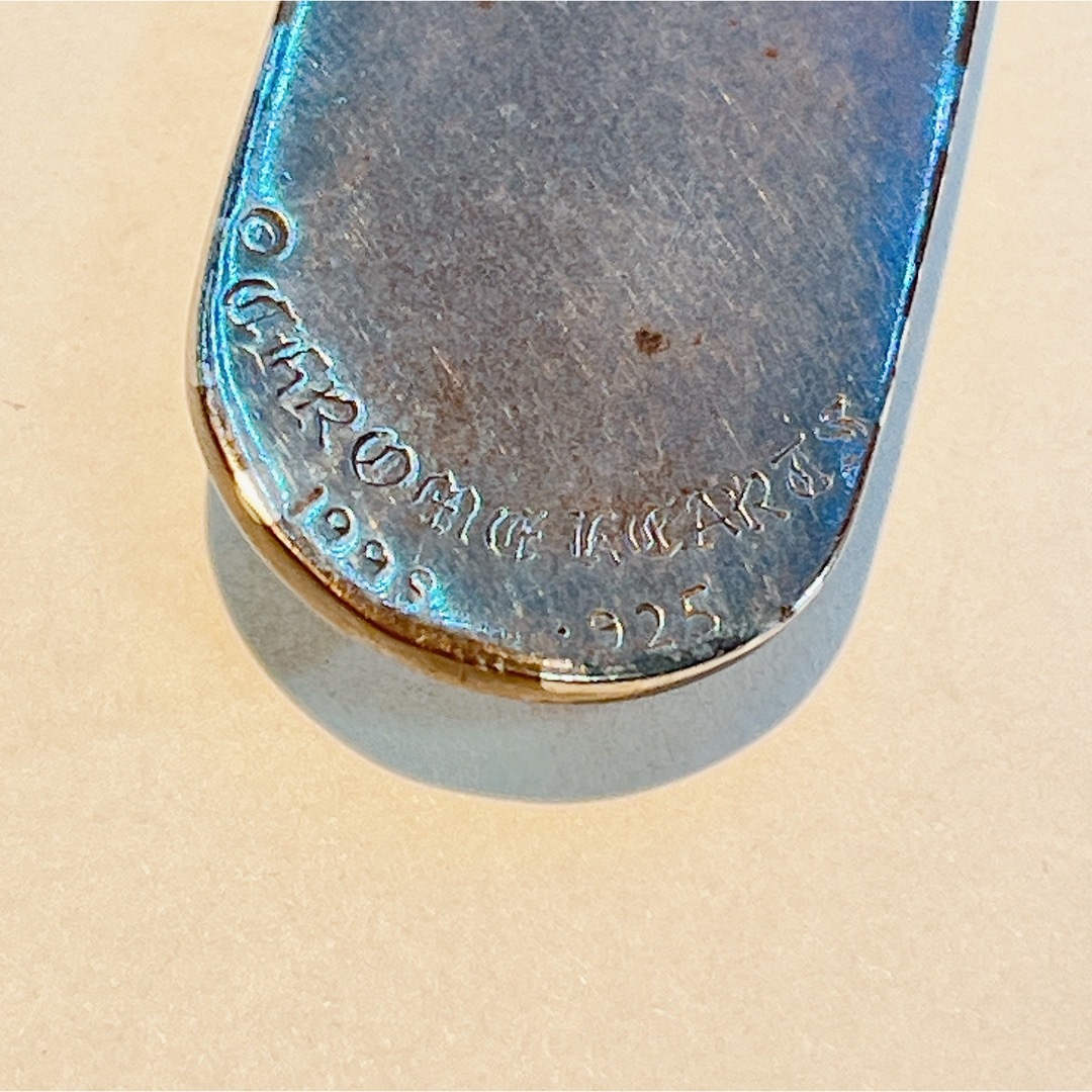 Chrome Hearts(クロムハーツ)の772 クロムハーツ　レイズドスター　ドッグタグ　ネックレス　 チェーン社外 メンズのアクセサリー(ネックレス)の商品写真