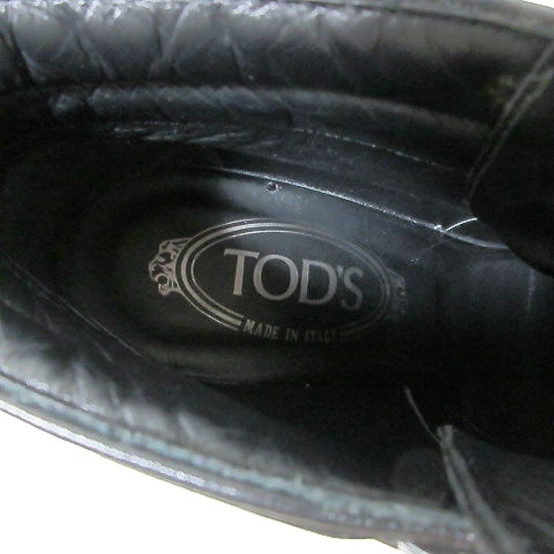 TOD'S(トッズ)のトッズ TOD'S ブーティー ハイヒール ショートブーツ 黒 IBO53 レディースの靴/シューズ(ブーツ)の商品写真