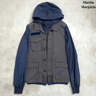 Maison Martin Margiela - Martin Margiela マルジェラ ドッキング パーカー ブルゾン 44