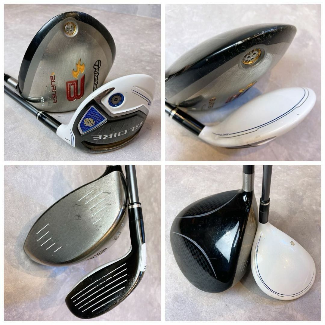 TaylorMade(テーラーメイド)のTaylorMade ゴルフセット キャディバッグ付 BURNER GLOIRE スポーツ/アウトドアのゴルフ(クラブ)の商品写真