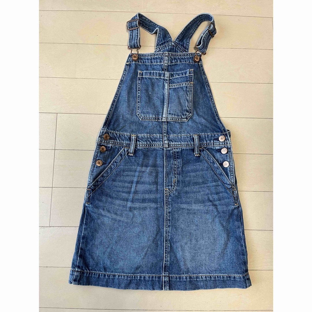 GAP(ギャップ)のGAP ジャンパースカート　140 キッズ/ベビー/マタニティのキッズ服女の子用(90cm~)(スカート)の商品写真