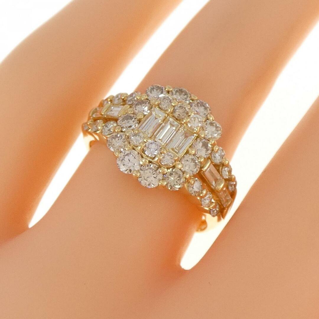 【新品】K18YG ダイヤモンド リング 1.50CT レディースのアクセサリー(リング(指輪))の商品写真