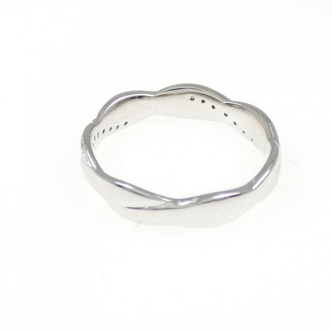 K18WG ダイヤモンド ピンキー リング 0.15CT レディースのアクセサリー(リング(指輪))の商品写真