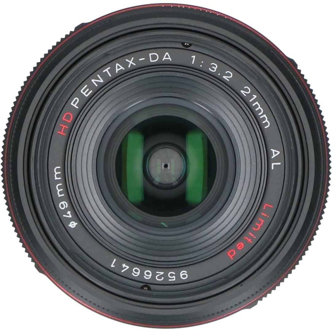 PENTAX(ペンタックス)のＰＥＮＴＡＸ　ＨＤ　ＤＡ２１ｍｍ　Ｆ３．２ＬＩＭＩＴＥＤ　ＢＬＡＣＫ スマホ/家電/カメラのカメラ(レンズ(ズーム))の商品写真