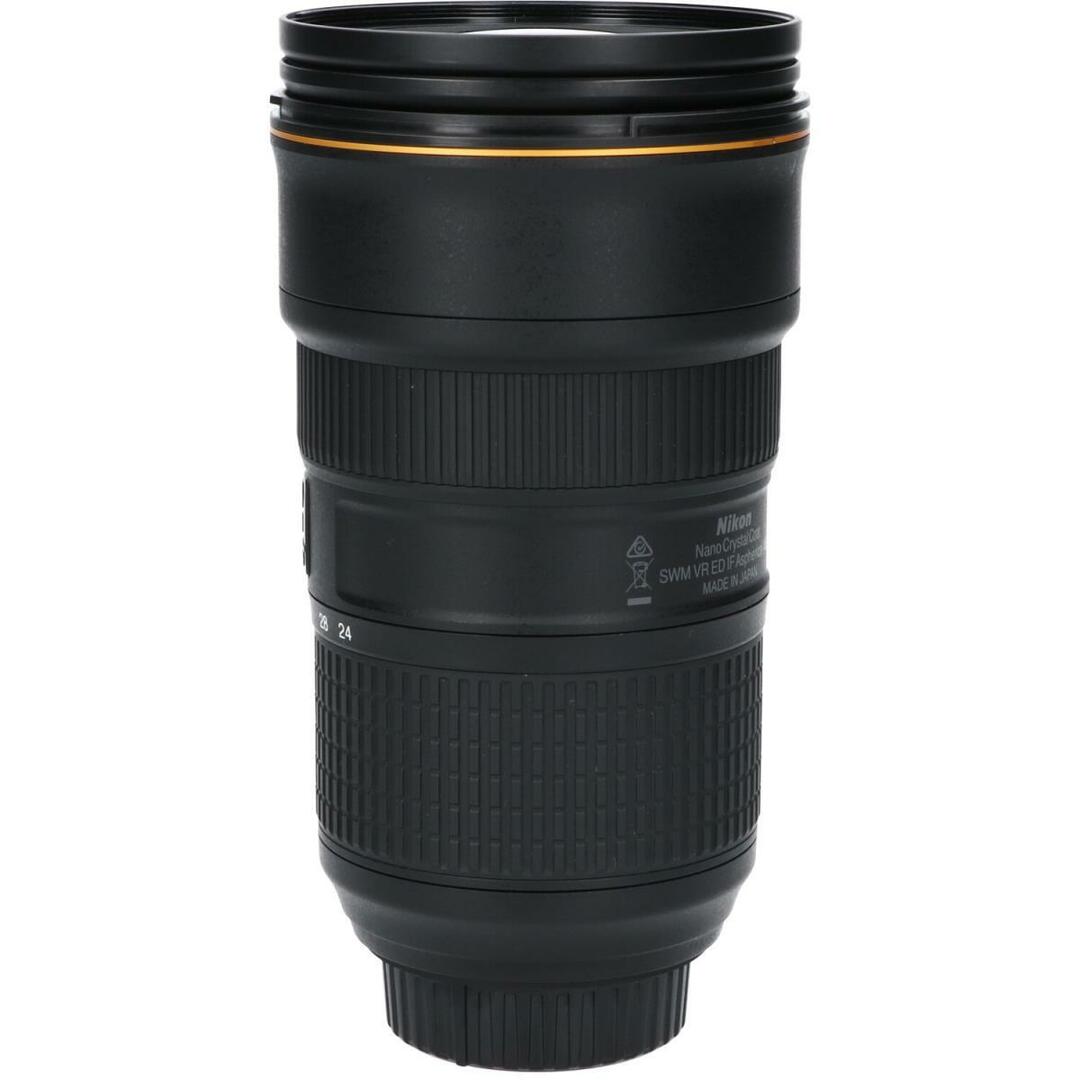 Nikon(ニコン)のＮＩＫＯＮ　ＡＦ－Ｓ２４－７０ｍｍ　Ｆ２．８Ｅ　ＥＤ　ＶＲ スマホ/家電/カメラのカメラ(レンズ(ズーム))の商品写真