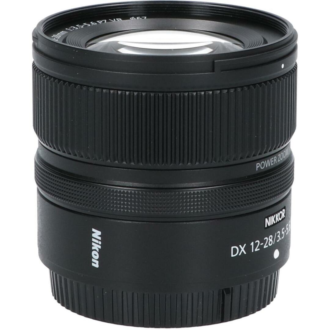 Nikon(ニコン)のＮＩＫＯＮ　Ｚ　ＤＸ１２－２８ｍｍ　Ｆ３．５－５．６ＰＺ　ＶＲ スマホ/家電/カメラのカメラ(レンズ(ズーム))の商品写真