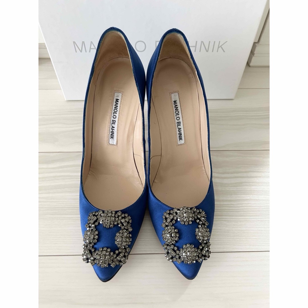 MANOLO BLAHNIK(マノロブラニク)のMANOLO BLAHNIK マノロブラニク パンプス ハンギシ hangisi レディースの靴/シューズ(ハイヒール/パンプス)の商品写真