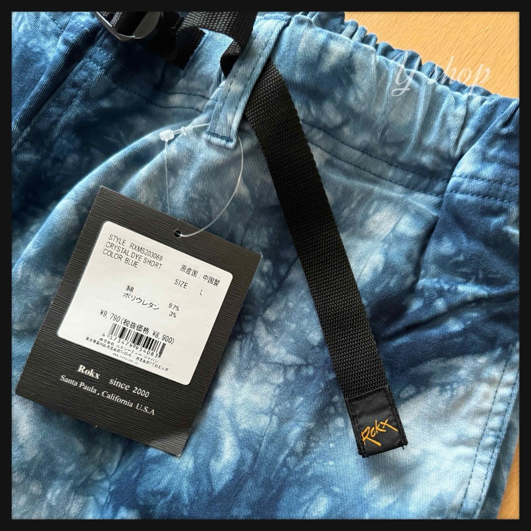 ROKX(ロックス)のROKX men CRYSTAL DYE SHORT メンズのパンツ(ショートパンツ)の商品写真