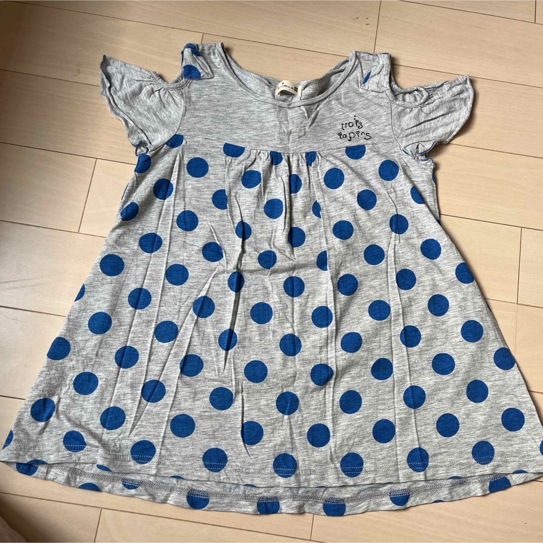 trois lapins(トロワラパン)のKP トロワラパン　150 キッズ/ベビー/マタニティのキッズ服女の子用(90cm~)(Tシャツ/カットソー)の商品写真