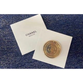 シャネル(CHANEL)の新品未使用　シャネル　CHANEL ノベルティ　スマホリング　 ゴールド(その他)