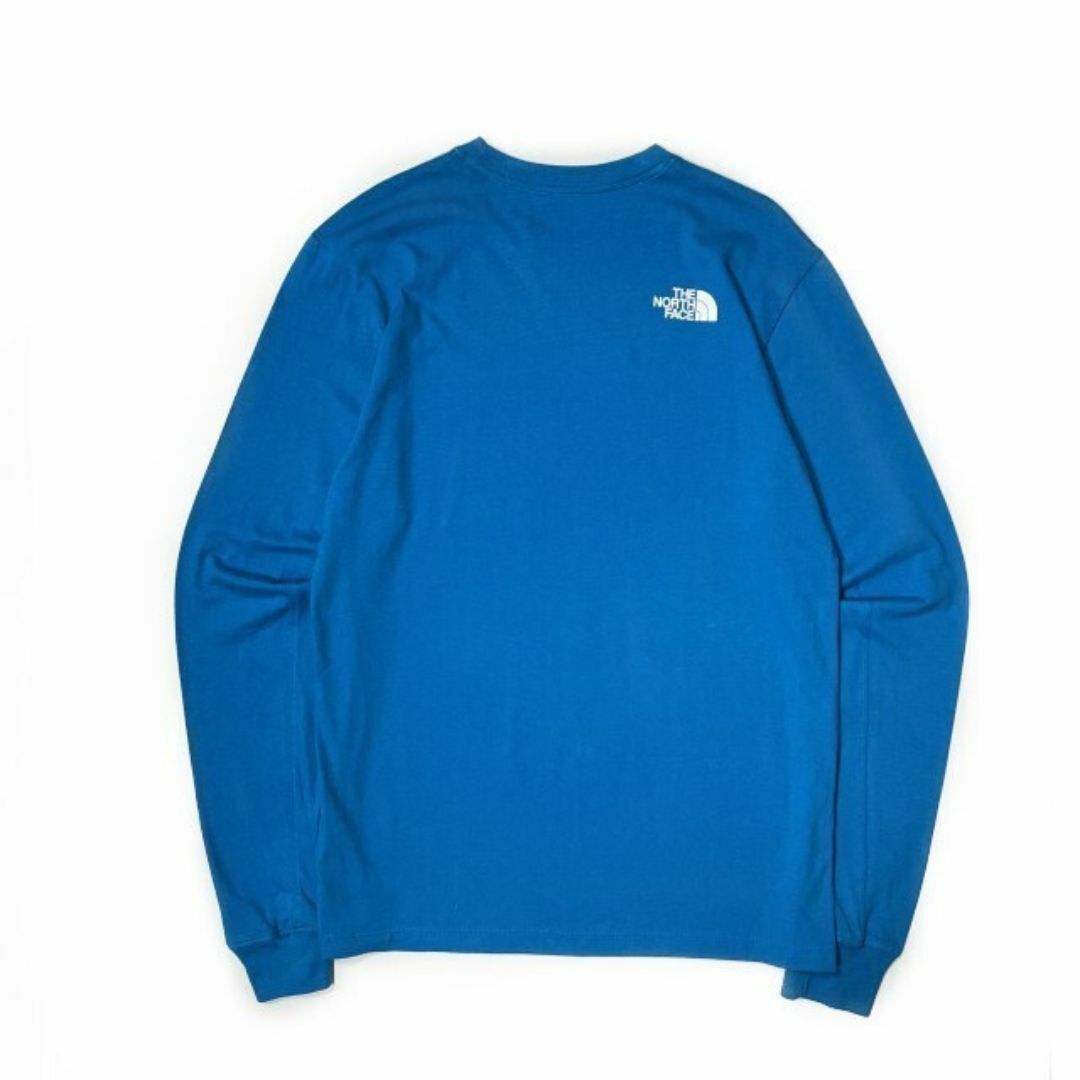 THE NORTH FACE(ザノースフェイス)のノースフェイス 長袖 Tシャツ US限定 立体ロゴ(XL)青 180902 メンズのトップス(Tシャツ/カットソー(七分/長袖))の商品写真