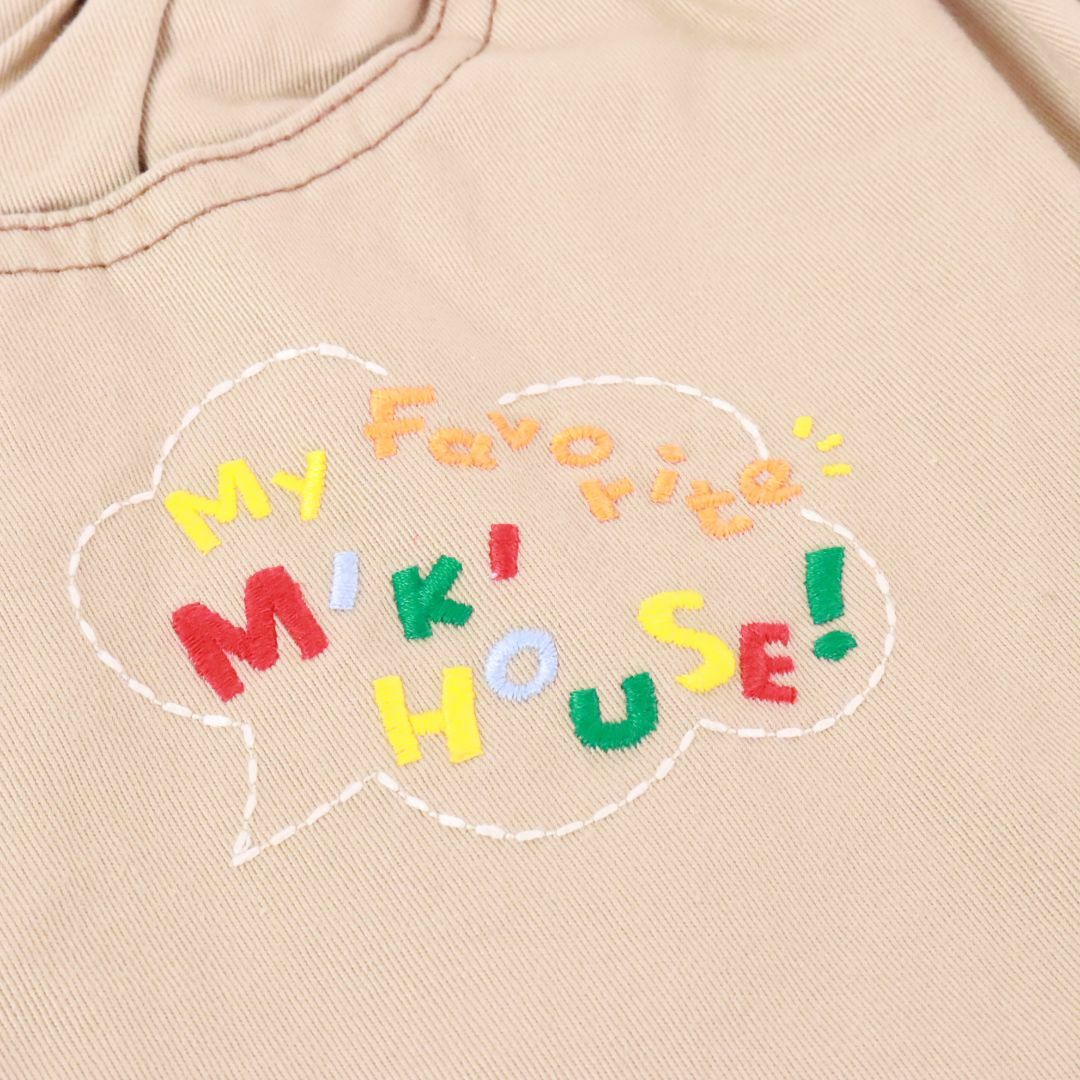 mikihouse(ミキハウス)のMIKI HOUSE　ミキハウス　子供服　半ズボン　ハーフパンツ　ベージュ　120 キッズ/ベビー/マタニティのキッズ服男の子用(90cm~)(パンツ/スパッツ)の商品写真