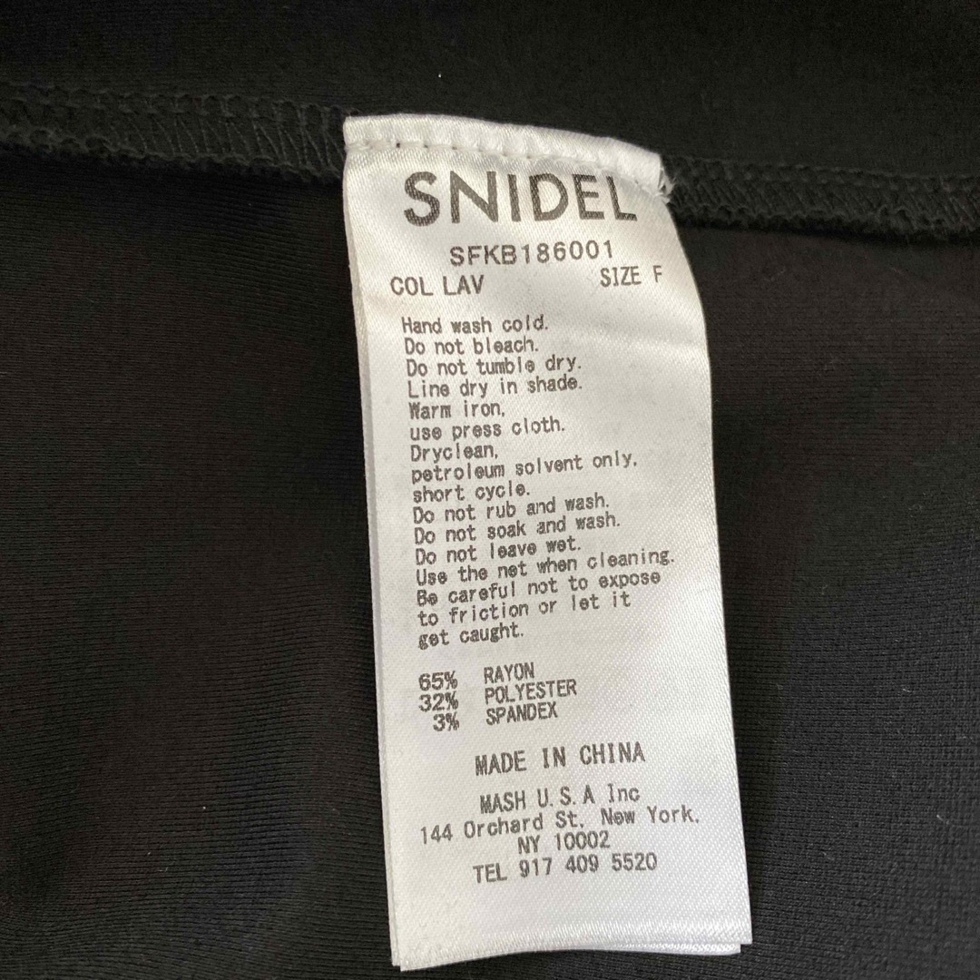 SNIDEL(スナイデル)のsnidel ワンピース レディースのワンピース(ひざ丈ワンピース)の商品写真