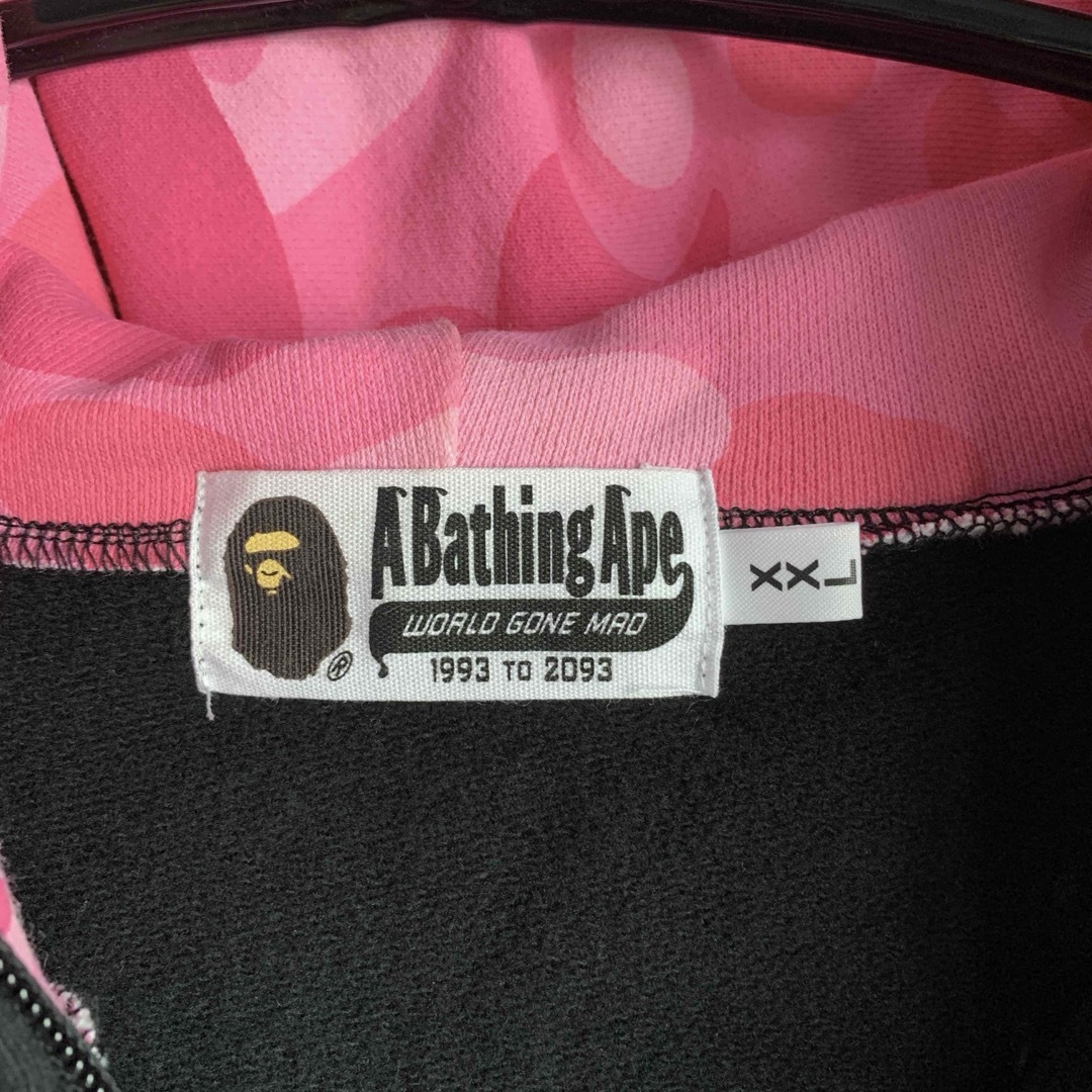 A BATHING APE(アベイシングエイプ)のAKB48 x A Bathing Ape スウェットパーカー  XXL エイプ メンズのトップス(パーカー)の商品写真