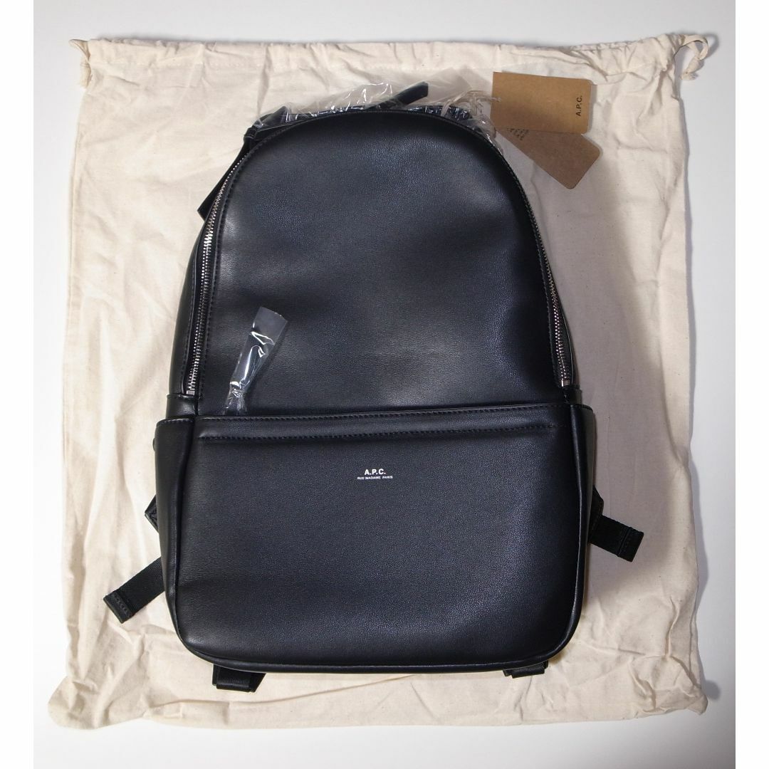 A.P.C(アーペーセー)のAPC nino バックパック リュック black 24SS メンズのバッグ(バッグパック/リュック)の商品写真