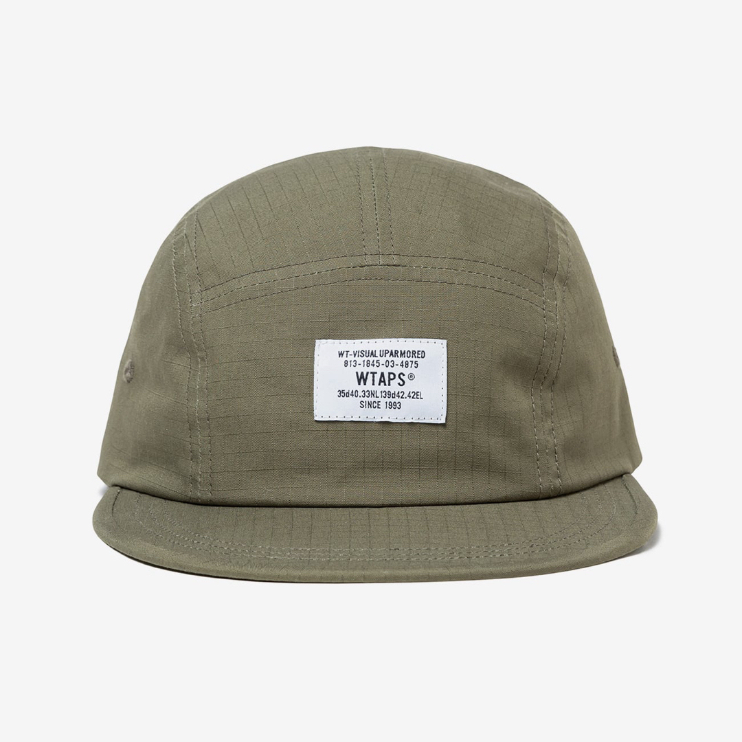 W)taps(ダブルタップス)のWTAPS 23SS T-5 CAP COTTON RIPSTOP OLIVE メンズの帽子(キャップ)の商品写真