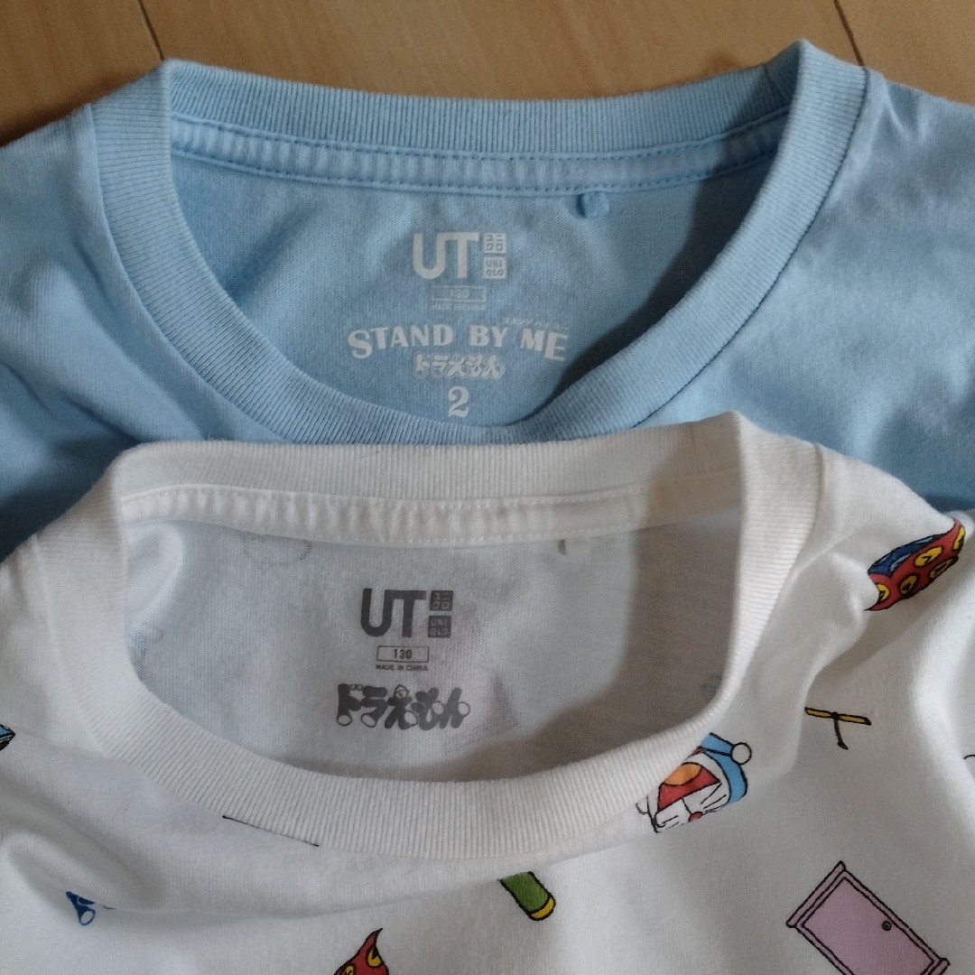 UNIQLO(ユニクロ)のドラえもんUＴセット キッズ/ベビー/マタニティのキッズ服男の子用(90cm~)(Tシャツ/カットソー)の商品写真