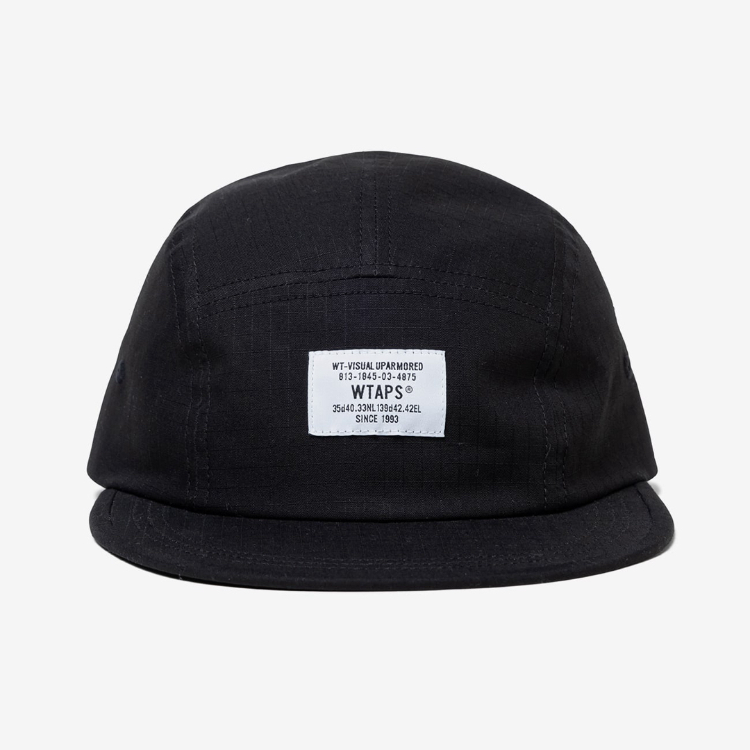 W)taps(ダブルタップス)のWTAPS 23SS T-5 CAP COTTON RIPSTOP BLACK メンズの帽子(キャップ)の商品写真