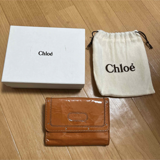 クロエ(Chloe)のChloe エナメル　2つ折り財布　クロエ(財布)