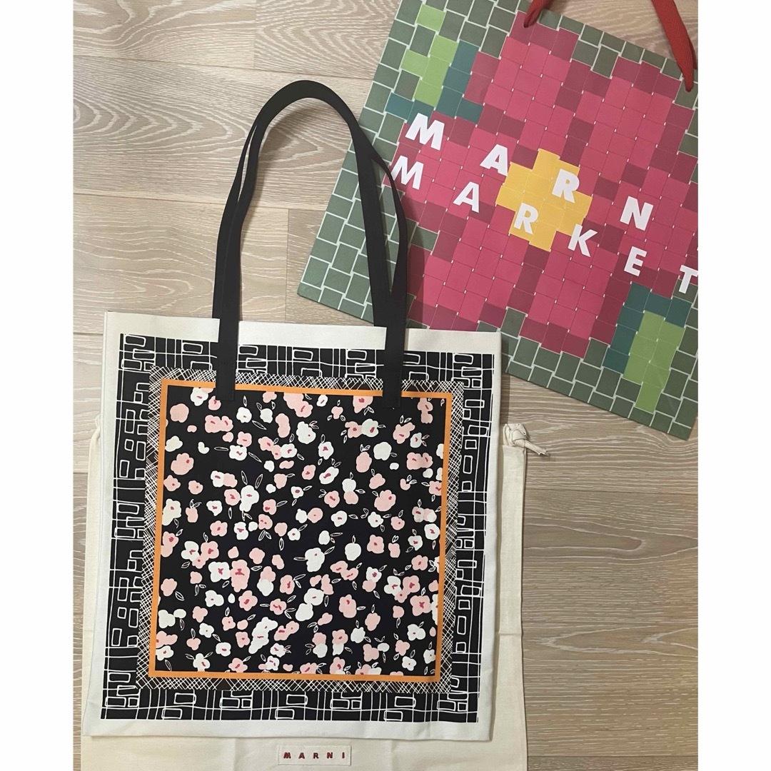 MARNI - 【新品未使用】03 マルニマーケット バンダナトート MARNI - 【新品未使用】03 マルニマーケット バンダナトート