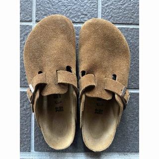 ビルケンシュトック(BIRKENSTOCK)のビルケンシュトック ブラウン 39(25cm)(スニーカー)