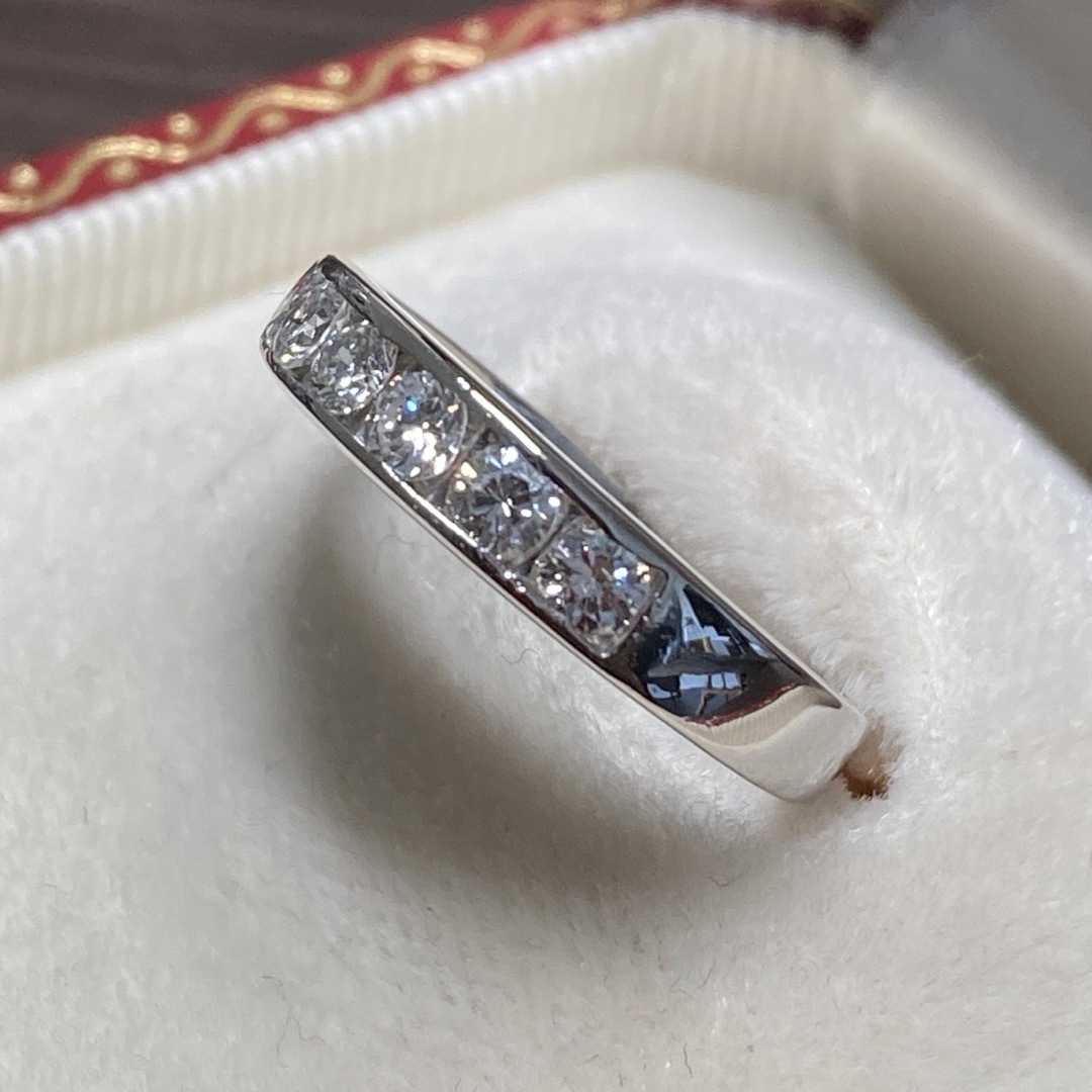 Pt900 0.5ct VSクラス　ダイヤモンドリング レディースのアクセサリー(リング(指輪))の商品写真