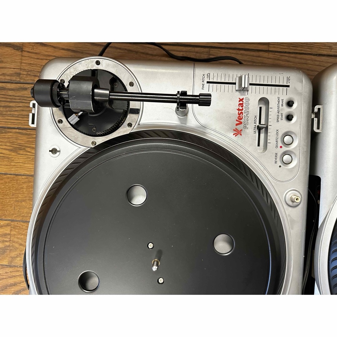 VESTAX PDX 2000 ターンテーブル2台  楽器のDJ機器(ターンテーブル)の商品写真