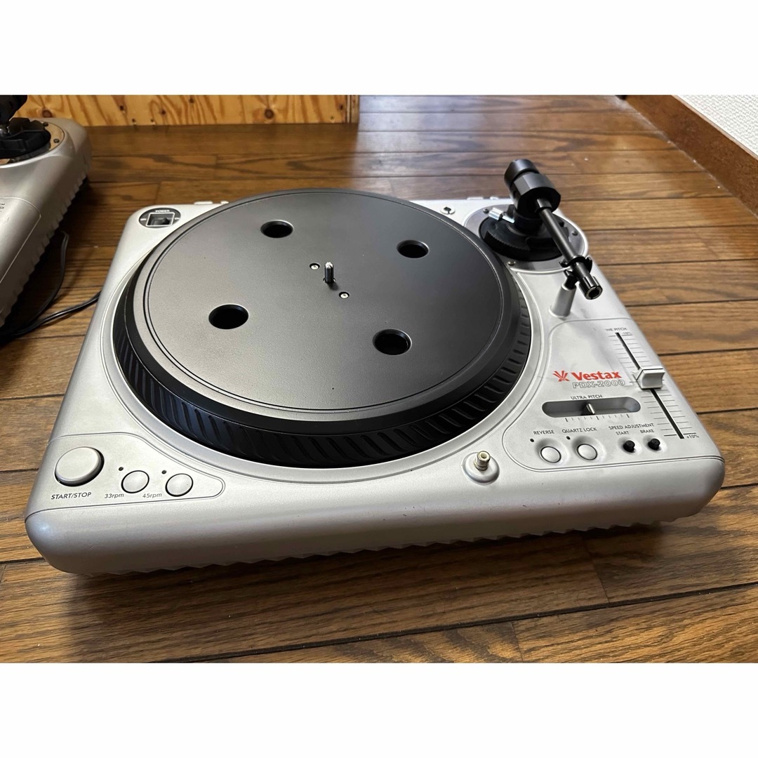 VESTAX PDX 2000 ターンテーブル2台  楽器のDJ機器(ターンテーブル)の商品写真