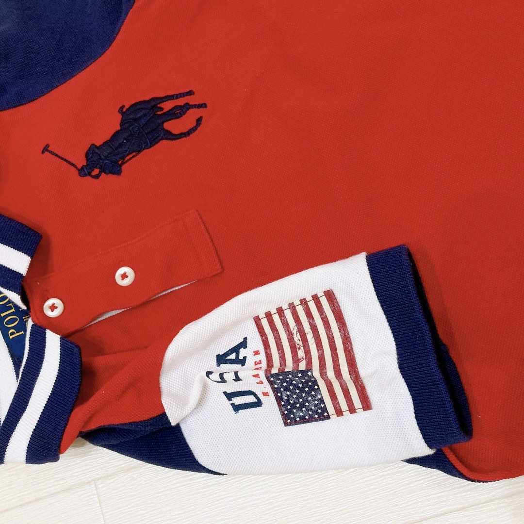 POLO RALPH LAUREN(ポロラルフローレン)のポロ　ラルフローレン　RALPH LAUREN ポロシャツ　半袖　男の子　110 キッズ/ベビー/マタニティのキッズ服男の子用(90cm~)(Tシャツ/カットソー)の商品写真