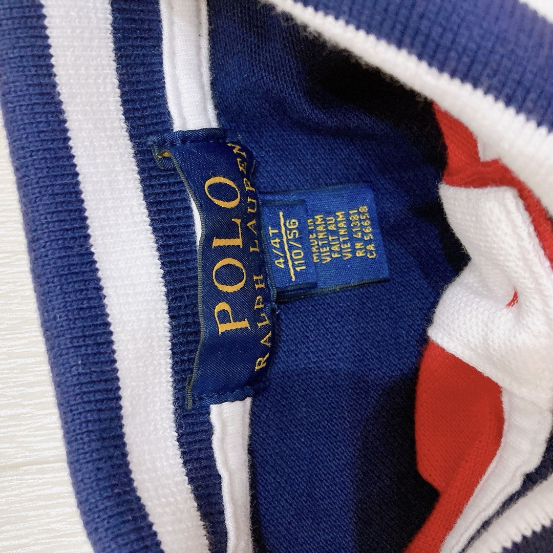 POLO RALPH LAUREN(ポロラルフローレン)のポロ　ラルフローレン　RALPH LAUREN ポロシャツ　半袖　男の子　110 キッズ/ベビー/マタニティのキッズ服男の子用(90cm~)(Tシャツ/カットソー)の商品写真