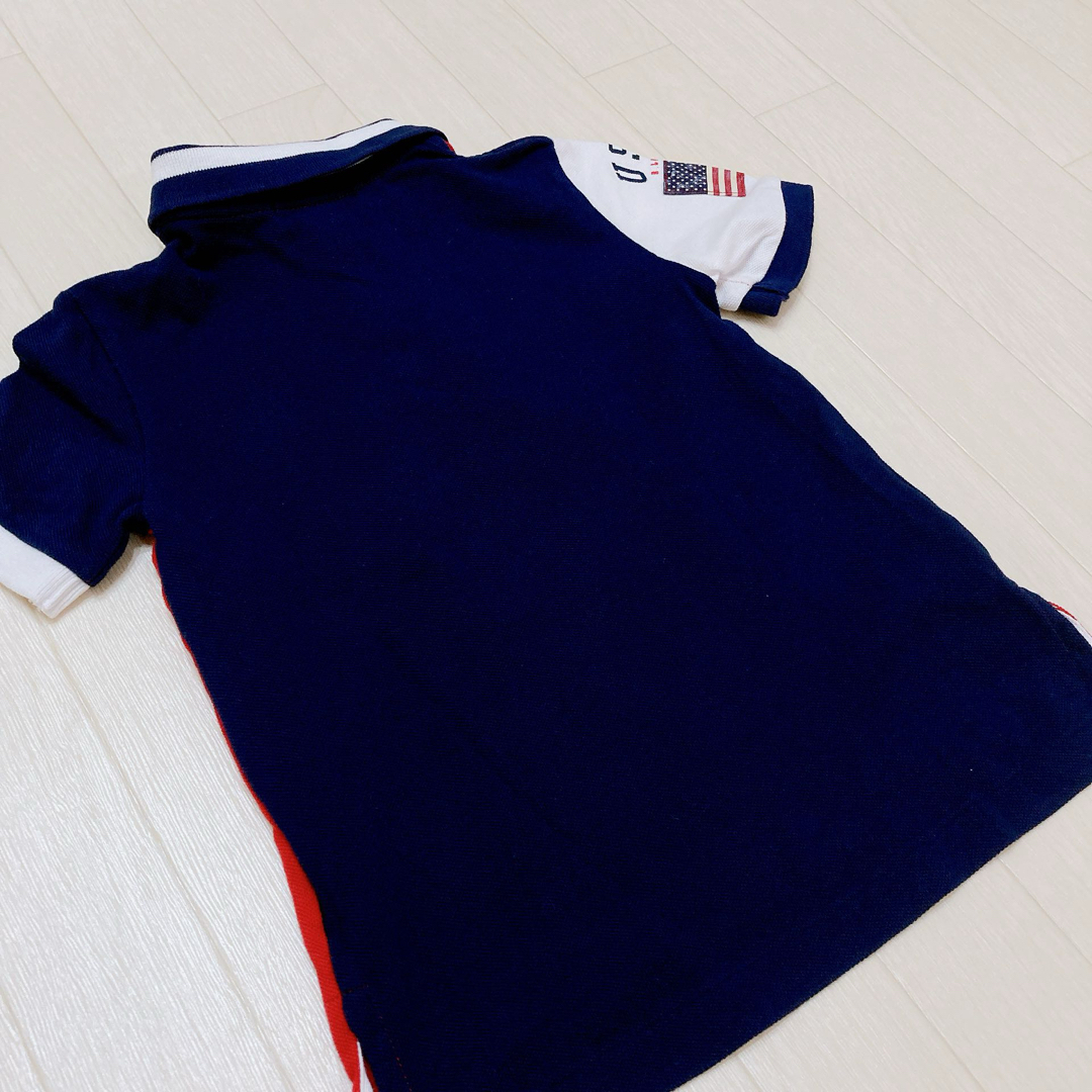 POLO RALPH LAUREN(ポロラルフローレン)のポロ　ラルフローレン　RALPH LAUREN ポロシャツ　半袖　男の子　110 キッズ/ベビー/マタニティのキッズ服男の子用(90cm~)(Tシャツ/カットソー)の商品写真