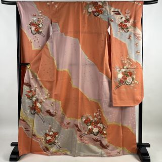 振袖 身丈170.5cm 裄丈67cm 正絹 美品 名品 【中古】(着物)