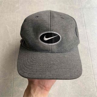 ナイキ(NIKE)の90s NIKE スウェットキャップ サークルロゴ サークルスウォッシュ 刺繍(キャップ)