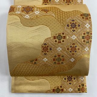 袋帯 美品 秀品 六通 正絹 【中古】