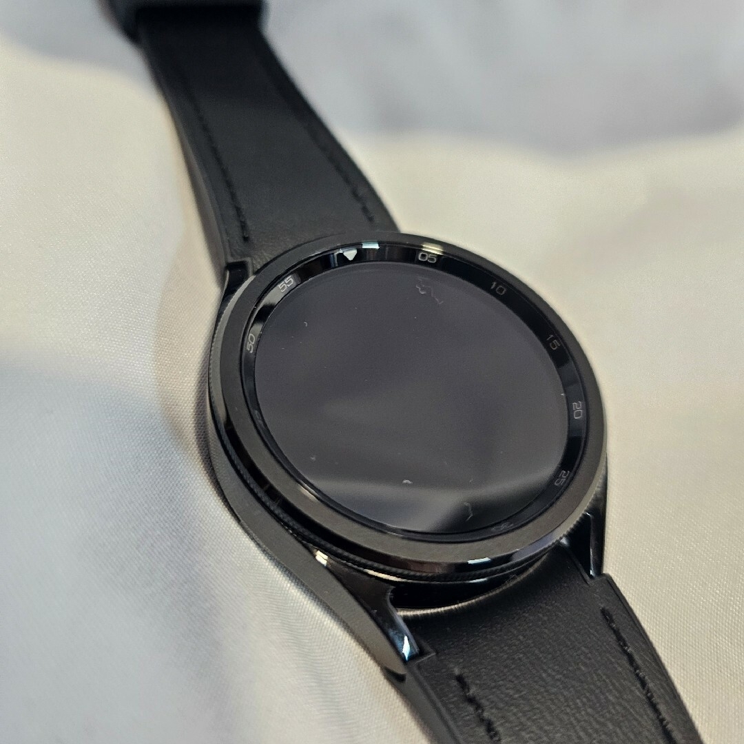 Galaxy(ギャラクシー)のGalaxy Watch 6 Classic 43mm ブラック 国内版 メンズの時計(腕時計(デジタル))の商品写真