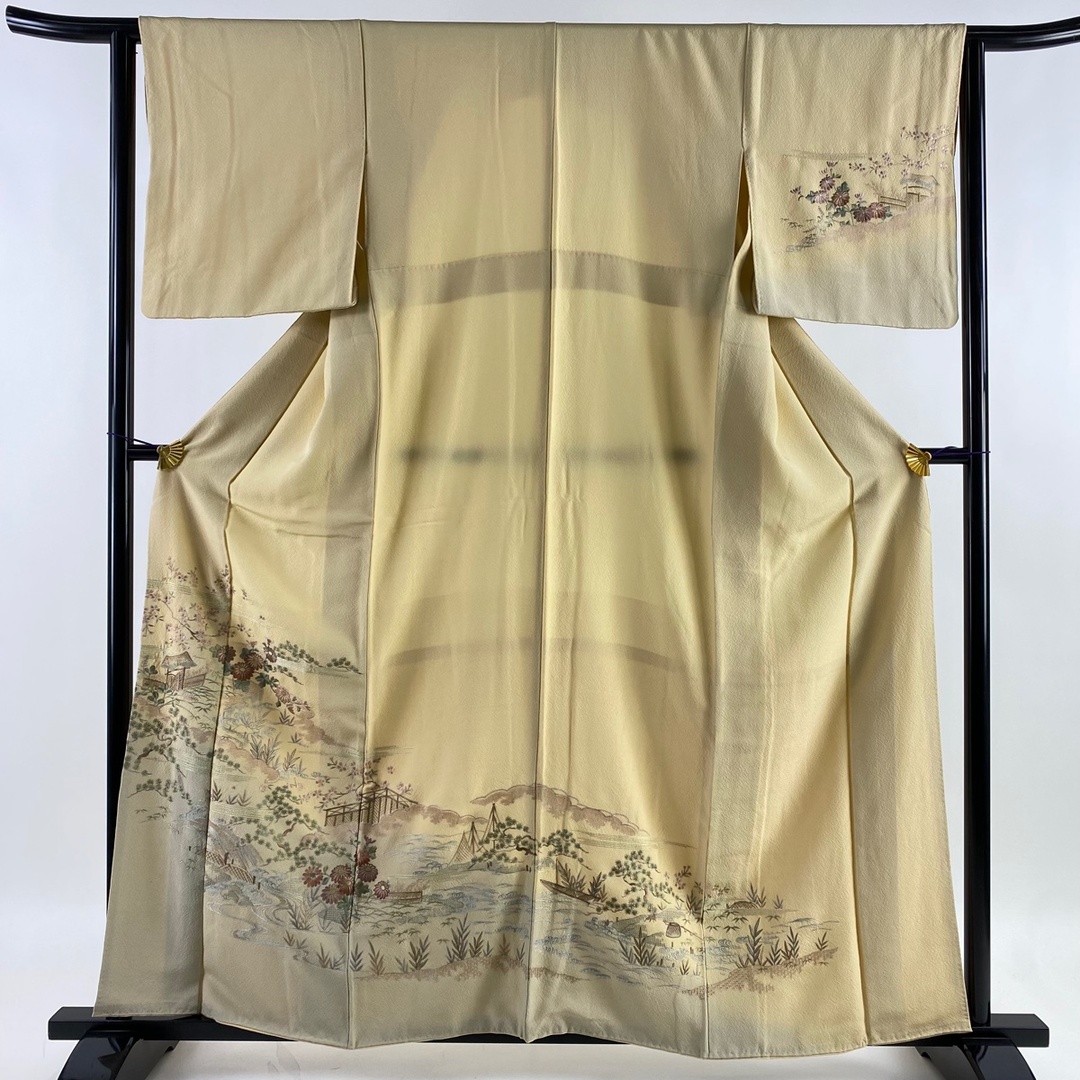 訪問着 身丈160.5cm 裄丈63.5cm 正絹 美品 秀品 【中古】 レディースの水着/浴衣(着物)の商品写真