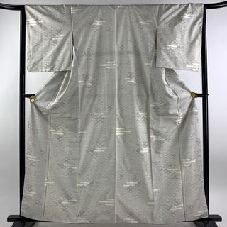 紬 身丈162.5cm 裄丈65cm 正絹 美品 秀品 【中古】(着物)