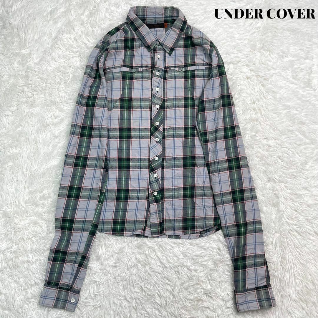 UNDERCOVER(アンダーカバー)の【美品】UNDER COVER BUT BEAUTIFUL 長袖 チェックシャツ メンズのトップス(Tシャツ/カットソー(七分/長袖))の商品写真